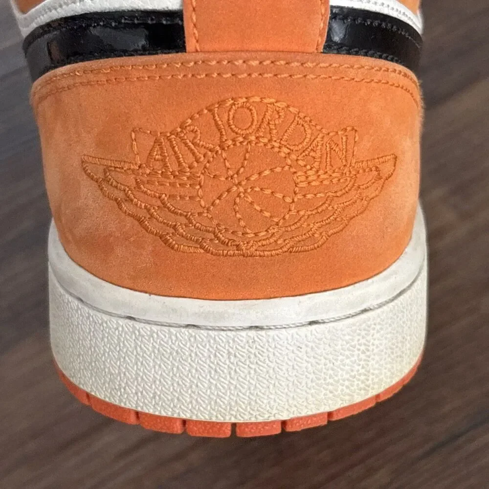 Size 9 Nike Air Jordan Retro 1 Low Shattered Backboard 553-558-128 Y2K
